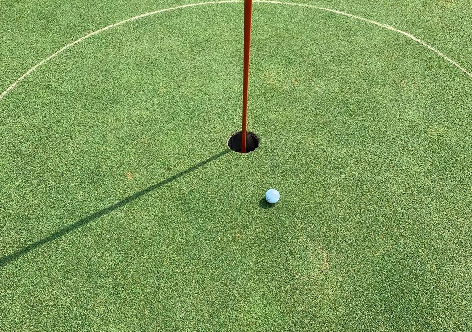 Yip en el golf: definición y causas